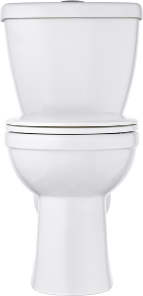 Delta Faucet C01905-WH Haywood Comfort Height Round 1.28 GPF Toilet 